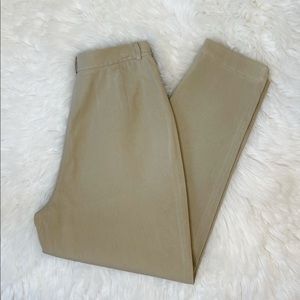 ❌DONATED❌ Banana republic beige tan natural silk women’s classic pants 10